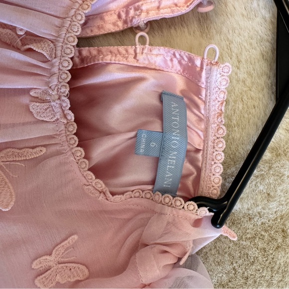 ANTONIO MELANI Kimberly Whitman Pink Butterfly Mini Dress - Picture 3 of 3